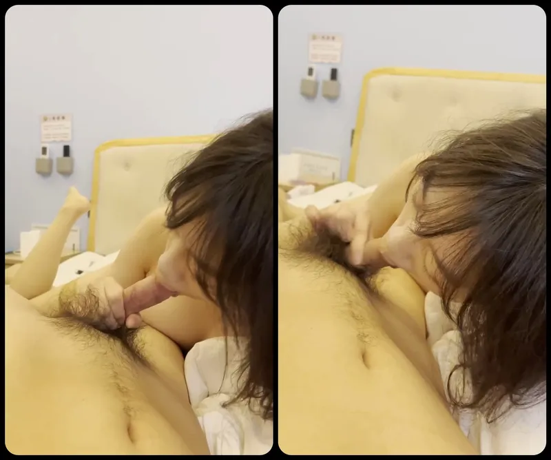 Gấu ngoan bú láp củ khoải bự của anh